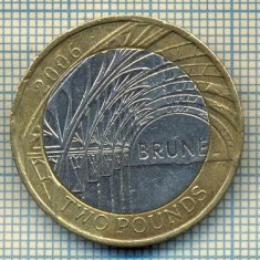 6886 MONEDA- MAREA BRITANIE - 2 POUNDS -2006 -BRUNEL -starea care se vede