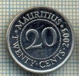 6853 MONEDA -MAURITIUS - 20 CENTS -ANUL 2003 -starea care se vede, Europa