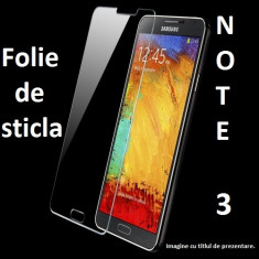 FOLIE STICLA Samsung Galaxy NOTE 3 0.33mm,2.5D tempered glass antisoc protectie foto