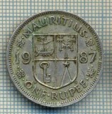 6840 MONEDA -MAURITIUS - ONE RUPEE -ANUL 1987-starea care se vede, Europa