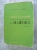 CULEGERE DE PROBLEME DE ALGEBRA EDITIA A II A ,COSNITA ,TURTOIU