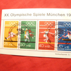 Colita - Olimpiada Munchen 1972 RFG , stampilat