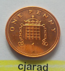 Moneda 1 Penny - ANGLIA, anul 2007 *cod 2214 --- UNC foto