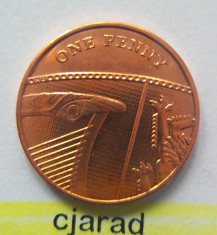 Moneda 1 Penny - ANGLIA, anul 2012 *cod 2219 = UNC foto