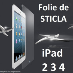 FOLIE de STICLA Apple iPad 2/3/4 0.4mm tempered glass antisoc PROTECTIE ECRAN foto