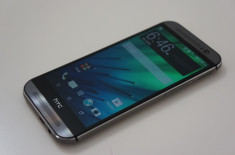 HTC One M8 32GB Gunmetal Gray, ca NOU, stare EXCEPTIONALA #32GB #SUPER-Okazie! foto