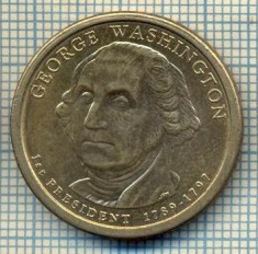 6939 MONEDA- S.U.A. -PRESED. G. WASHINGTON-1 DOLLAR -2007 D -starea care se vede