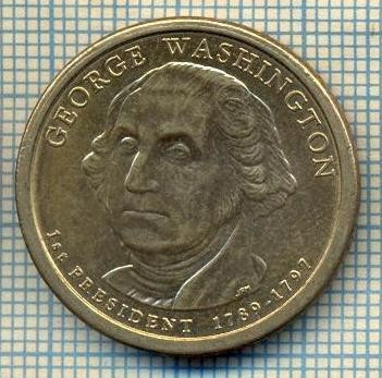 6939 MONEDA- S.U.A. -PRESED. G. WASHINGTON-1 DOLLAR -2007 D -starea care se vede foto