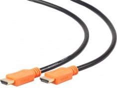 Cablu PC HDMI M la HDMI M 1.8m ORANGE foto