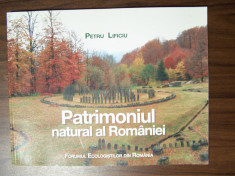 Album - Patrimoniul natural al Romaniei - Petru Lificiu (2011) autograf foto