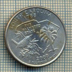 6937 MONEDA- S.U.A. -SOUTH CAROLINA -QUARTER DOLLAR -2000 P -starea care se vede