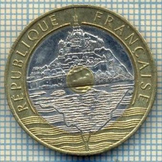 6913 MONEDA- FRANTA - 20 FRANCS - 1992 MONT ST. MICHEL -starea care se vede