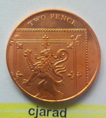 Moneda 2 Pence - ANGLIA 2009 *cod 2224 UNC foto
