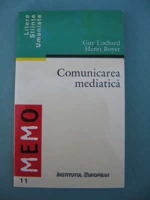 (C6395) GUY OCHARD, HENRI BOYER - COMUNICAREA MEDIATICA foto