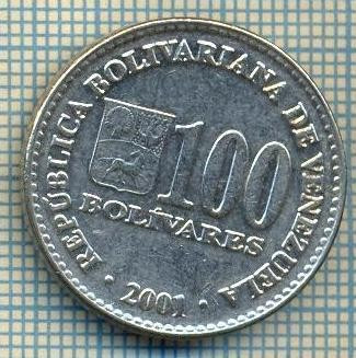 6979 MONEDA - VENEZUELA - 100 BOLIVARES -ANUL 2001 -starea care se vede foto