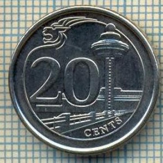 6990 MONEDA - SINGAPORE - 20 CENTS -ANUL 2013 -starea care se vede