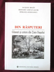 &amp;quot;DIN RASPUTERI. Glasuri si cetere din Tara Oasului&amp;quot;, 2006. Folclor. Absolut noua foto