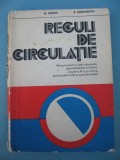 (C6399) M. BURCIN - REGULI DE CIRCULATIE, MANUAL PENTRU LICEE INDUSTRIALE, 1979