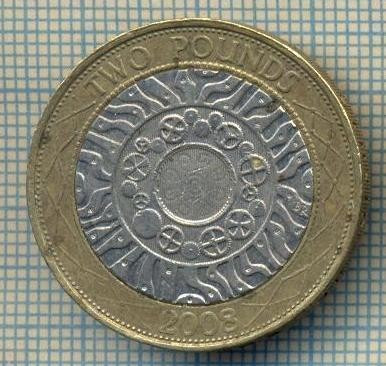 6956 MONEDA- MAREA BRITANIE - 2 POUNDS -2008 -starea care se vede foto