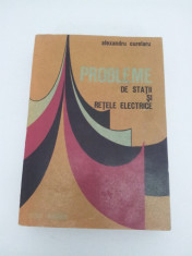 PROBLEME DE STA?II ?I RE?ELE ELECTRICE/ ALEXANDRU CURELARU/ 1979 foto