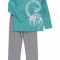 Pijama copii 5-12 ani - Name it - art. 13120321 lagoon