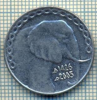 6998 MONEDA - ALGERIA - 5 DINARS -ANUL 2005(1426) -starea care se vede foto