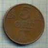 6967 MONEDA - NORVEGIA (NORGE) - 5 ORE - ANUL 1939 -starea care se vede, Europa