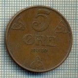 6967 MONEDA - NORVEGIA (NORGE) - 5 ORE - ANUL 1939 -starea care se vede, Europa