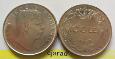 Lot/ Set Monede 100 Lei- Romania 1943 + 1944 CALITATE *cod 2266 foto