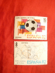 2 Serii Fotbal - Campionat Mondial 1982 Spania , 2+2 val. foto