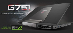 ASUS G751JT ROG 17.3&amp;quot;1080p, i7-4710HQ, Nvidia 970M, 16GB, 256GB SSD+1TB foto