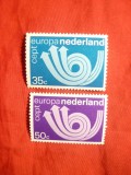 Serie Europa CEPT 1973 Olanda , 2 val.
