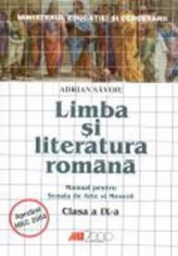 Limba si literatura romana. Manual pentru Scoala de Arte si Meserii. Clasa a IX-a foto
