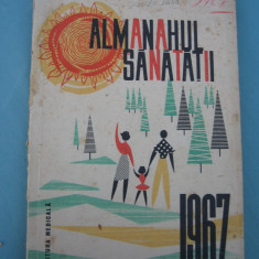 (C6428) ALMANAH SANATATII, (SANATATEA) 1967