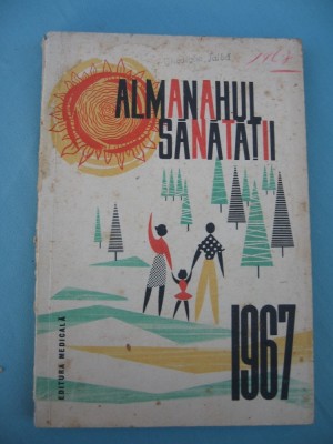 (C6428) ALMANAH SANATATII, (SANATATEA) 1967 foto