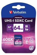 Verbatim SECURE DIGITAL CARD Pro SDHC UHS-I 64GB CLASS 10 foto