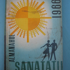 (C6427) ALMANAH SANATATII, (SANATATEA) 1966