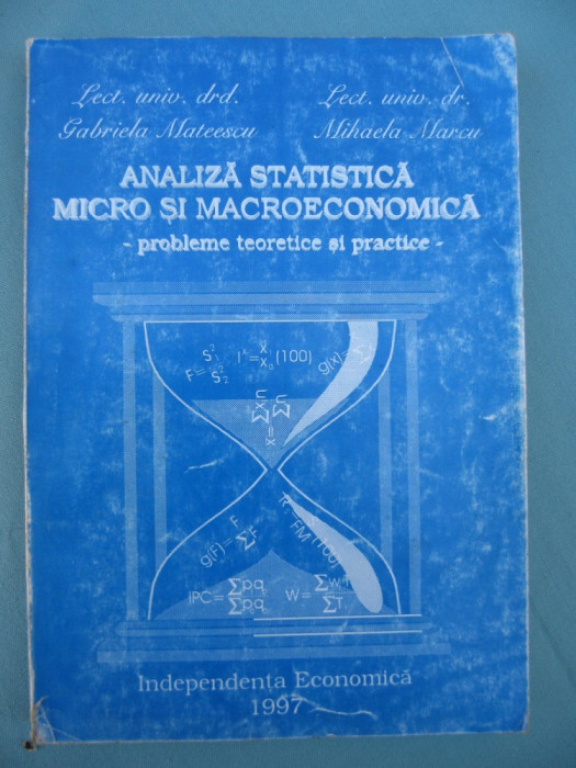 (C6411) GABRIELA MATEESCU - ANALIZA STATISTICA MICRO SI MACROECONOMICA