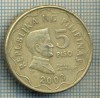 7022 MONEDA- FILIPINE(PHILIPINAS) - 5 PISO -2003-starea care se vede, Europa
