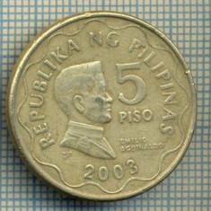 7022 MONEDA- FILIPINE(PHILIPINAS) - 5 PISO -2003-starea care se vede