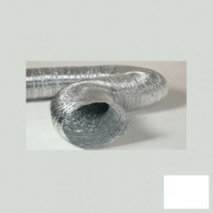 Tubulatura flexibila neizolata din aluminiu Ode ? 152 mm foto