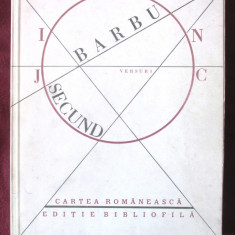 "JOC SECUND. Editie bibliofila", Ion Barbu, 1986