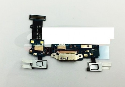 Banda cu conector de incarcare+microfon Samsung Galaxy S5/G900 originala foto