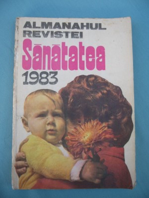 (C6430) ALMANAHUL REVISTEI SANATATEA 1983 foto