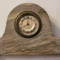 CY - Ceas vechi de semineu din marmura / piatra functional