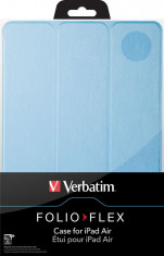 Verbatim Folio Flex iPad Air Blue foto