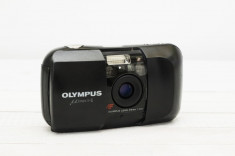 Olympus mju I (aparat foto vechi functional cu film, pe 35mm) foto