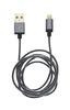 VERBATIM Micro USB Cable Sync &amp;amp; Charge 120cm Grey foto