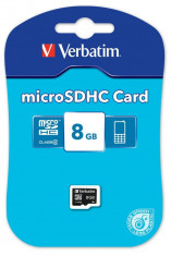 Verbatim MicroSD CARD 8GB C4 foto