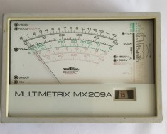 Multimetru -voltmetru-ampermetru analog / aparat masura Multimetrix MX209A foto
